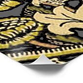 William Morris Wey Floral Wallpaper Perfect Poster (Hoek)