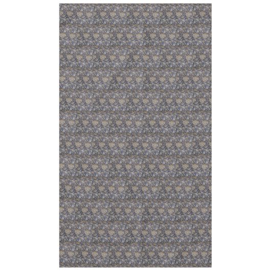  William Morris Wey Pattern Blue Achtergrond Tafelkleed (Voorkant)