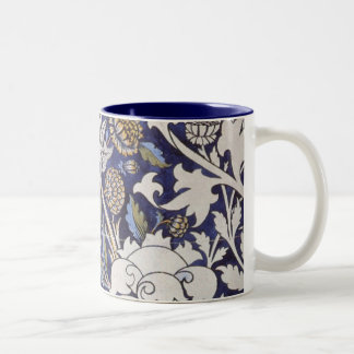 william morris wey tweekleurige koffiemok