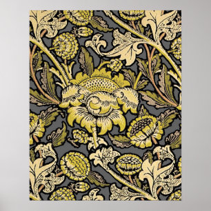 William Morris Wey Wallpaper Floral Poster