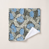 William Morris Wild Blue Poppies Bad Handdoek (Wasdoekje)