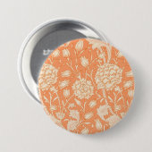 William Morris Wild Tulip beroemd patroon Ronde Button 7,6 Cm (Voorkant /achterkant)