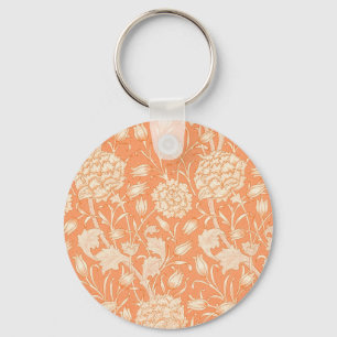 William Morris Wild Tulip beroemd patroon Sleutelhanger
