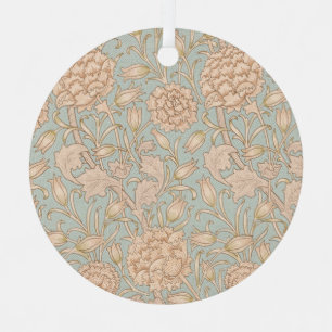 William Morris Wild Tulip Bloemen Ontwerp Metalen Ornament