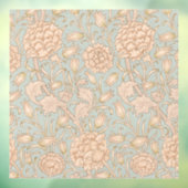 William Morris Wild Tulip Bloemen Ontwerp Raamsticker (Vel 3)