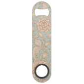 William Morris Wild Tulip Bloemen Ontwerp Speed Flessenopener (Achterkant)