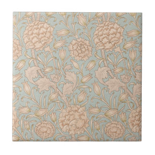 William Morris Wild Tulip Bloemen Ontwerp Tegeltje