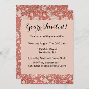 William Morris Wild Tulip Classic Victoriaans ontw Kaart