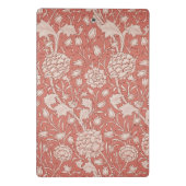William Morris Wild Tulip Classic Victoriaans ontw Mini Klembord (Achterkant)
