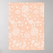 William Morris Wild Tulip Floral Design Art Print (Voorkant)