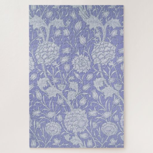 William Morris - Wild Tulips Paars Floral Pattern Legpuzzel (Verticaal)