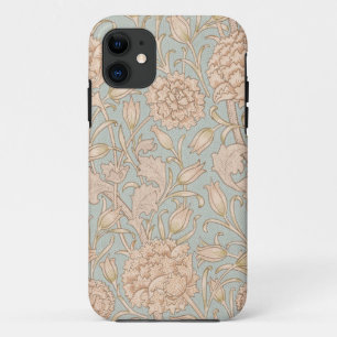 William Morris Wilde Tulp Bloem Bloemontwerp iPhone 11 Hoesje