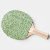 William Morris Wilg Bloem Klassiek Groen Tafeltennisbatje (Zijkant)