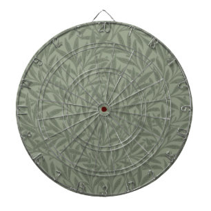 William Morris Wilgenpatroon Antiek Saliegroen Dartbord