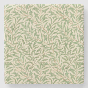 William Morris Wilgentak Tuin Bloem Klassieker Stenen Onderzetter