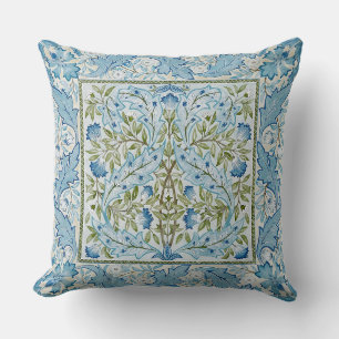 William Morris & Wilhelmina Style Prints Kussen