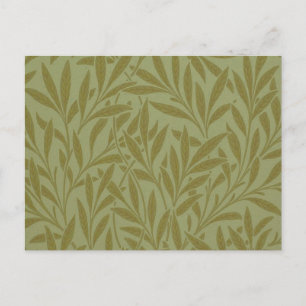 William Morris Willow Antiek Green Leaf Vine Art Briefkaart