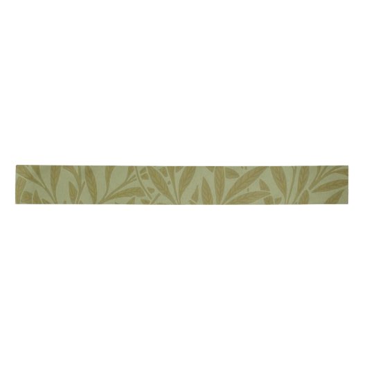 William Morris Willow Antiek Green Leaf Vine Art Lint (Voorkant)