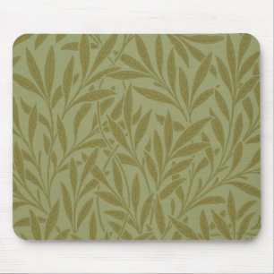 William Morris Willow Antiek Green Leaf Vine Art Muismat