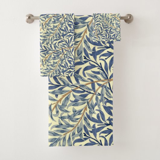 William Morris "Willow Bough" 4 Bad Handdoek (Insitu)