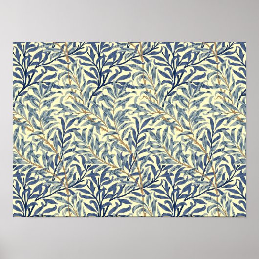 William Morris "Willow Bough" 4 Poster (Voorkant)