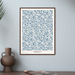 William Morris Willow Bough Blue Art Exhibit Print
