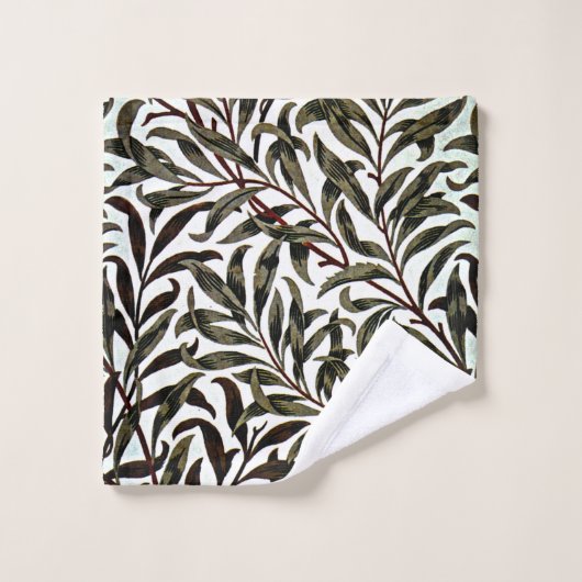 William Morris - Willow Bough, célèbre motif (Gant de toilette)