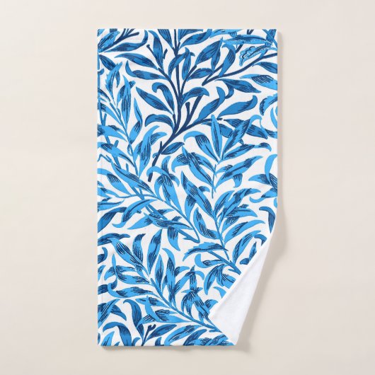 William Morris Willow Bough, Cobalt Blue & White Bad Handdoek (Handdoek)