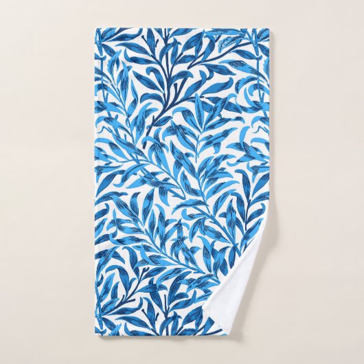 William Morris Willow Bough, Cobalt Blue & White Bad Handdoek (Handdoek)