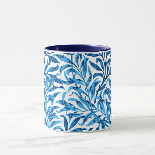 William Morris Willow Bough, Cobalt Blue & White Mok (Midden)