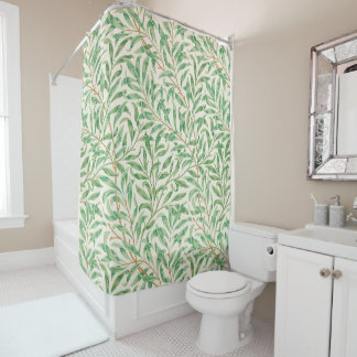 William Morris. Willow Bough. Douchegordijn