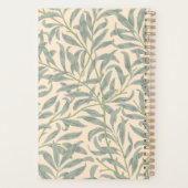 William Morris Willow Bough Elegant Botanical Planner (Achterkant)