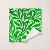 William Morris Willow Bough, Emerald Green (Gant de toilette)