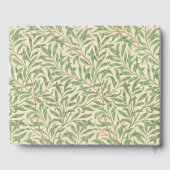 William Morris Willow Bough Garden Flower Classic Gastenboek (Achterkant)