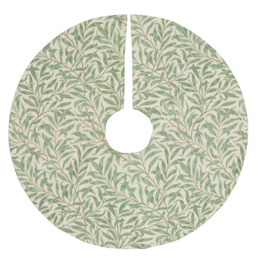 William Morris Willow Bough Garden Flower Classic Kerstboom Rok (Voorkant)