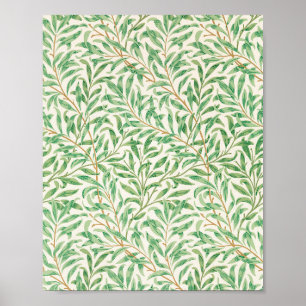 William Morris. Willow Bough. groen Poster