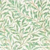 William Morris. Willow Bough.  groen Sticker (Voorkant)