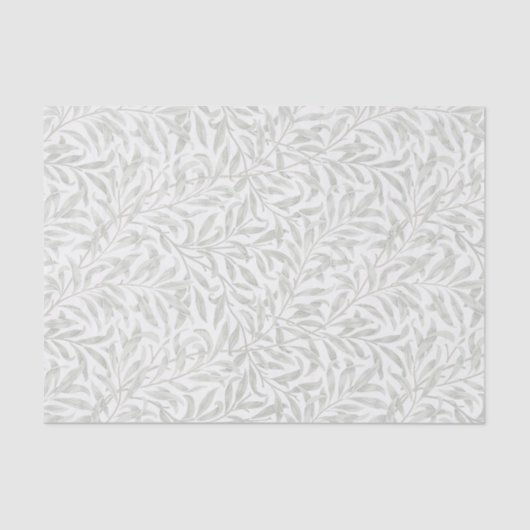 William Morris willow bough licht groen Tissuepapier (Voorkant)