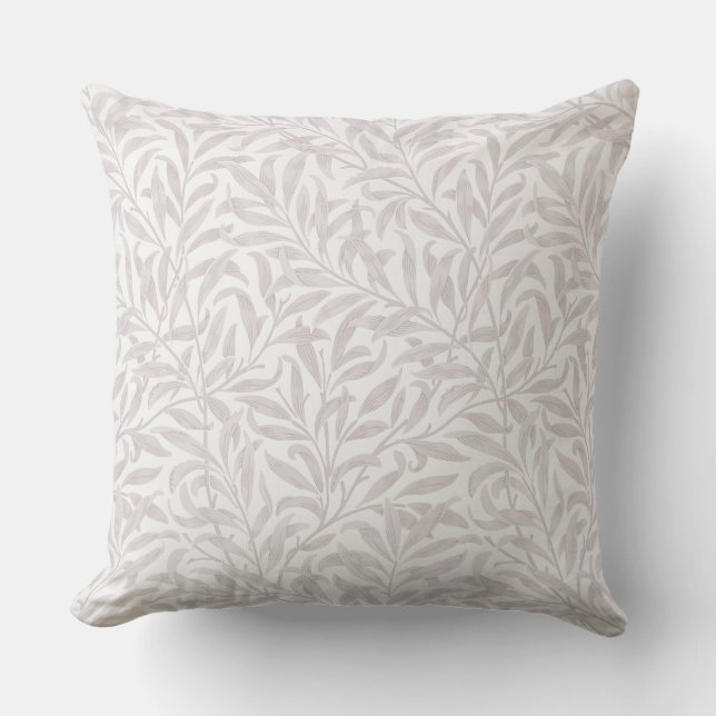 William Morris Willow Bough Neutral Kussen (Voorkant)