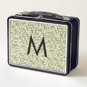 William Morris Willow Bough  Retro Monogram (Voorkant)