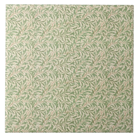 William Morris Willow Bough Tegeltje (Voorkant)