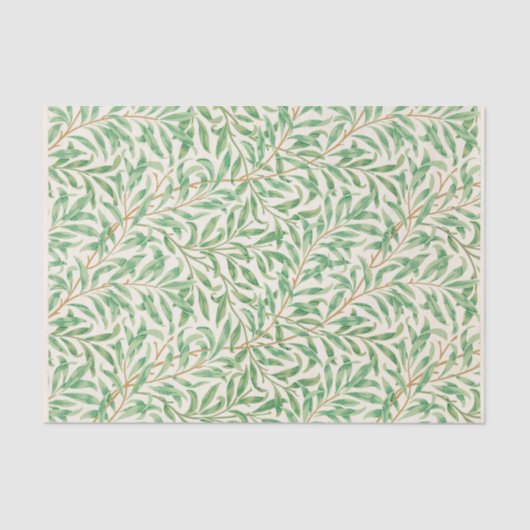 William Morris. Willow Bough. Tissuepapier (Voorkant)