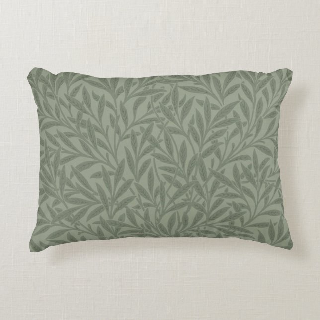 William Morris Willow Flower Classic Accent Kussen (Voorkant)