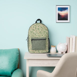 William Morris Willow Flower Classic Bedrukte Rugzak