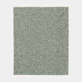 William Morris Willow Flower Classic Fleece Deken (Voorkant)