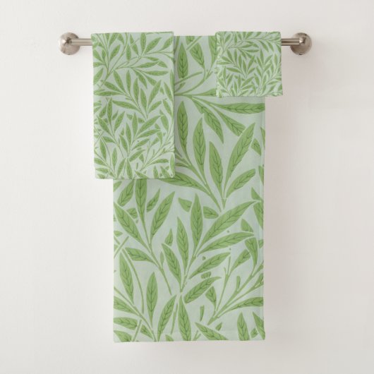 William Morris Willow Flower Classic Green (En situation)