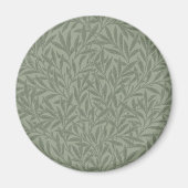 William Morris Willow Flower Classic Magneet (Voorkant)