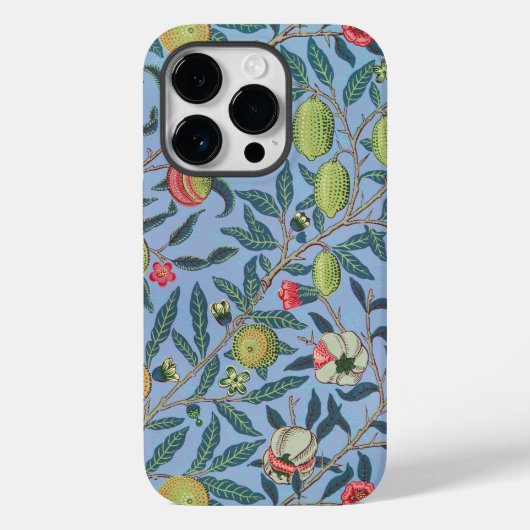 William Morris Willow fruit of Pomegranate botanic Case-Mate iPhone Case (Achterkant)
