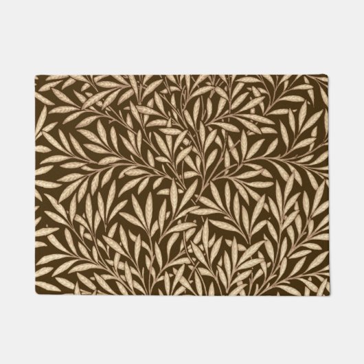 William Morris Willow Pattern, Brown and Beige Deurmat (Voorkant)