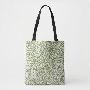 William Morris Willow Pattern Corner-Initiaal Draagtas